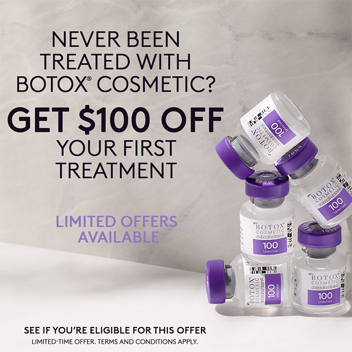 BOTOX Cosmetic Never Before Treated 100 Off
