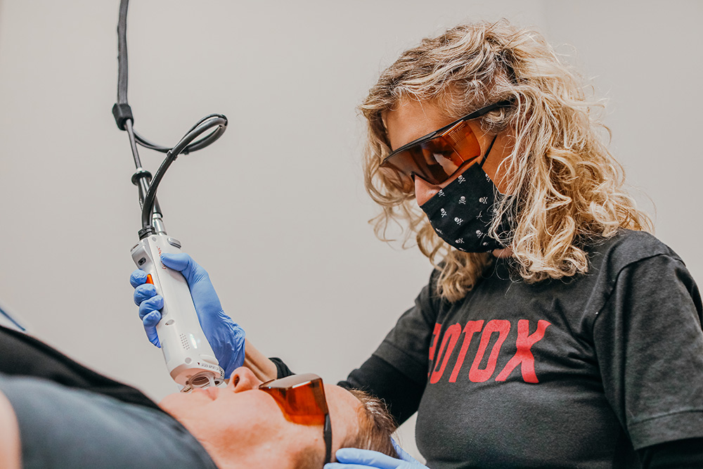 Best Laser Acne Scar Treatments - Lutronic Ultra at DermaBlue Asheville
